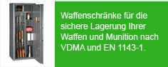 Waffenschrank VDMA und EN 1143-1
