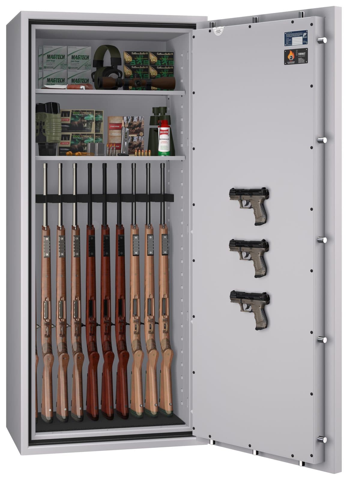 Feuerschutz Waffenschrank Gun Safe Pro 1-10 Klasse 1