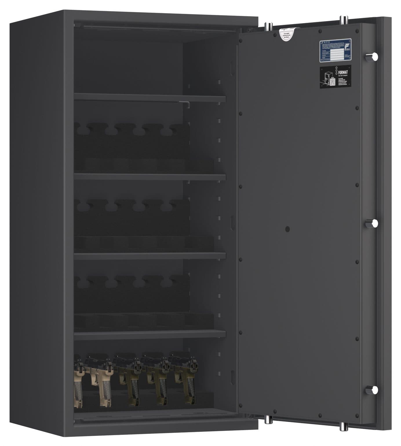 Kurzwaffentresor KWT 7100 EN 1143-1 Grad 1 für Kurzwaffen und Munition