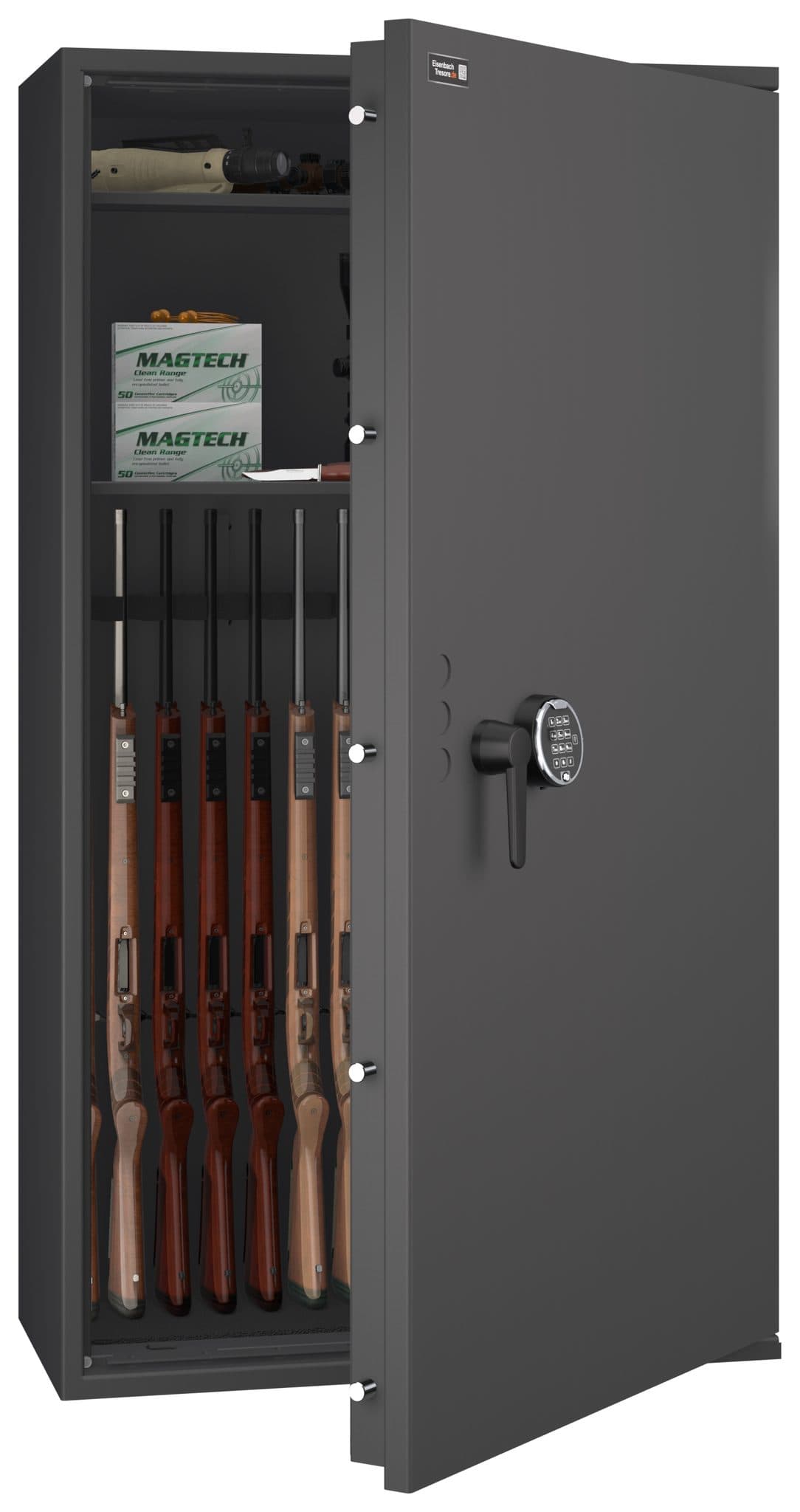 Waffenschrank EN 1143-1 Gun Safe 0 /1-8 Kombi mit Zahlenschloss