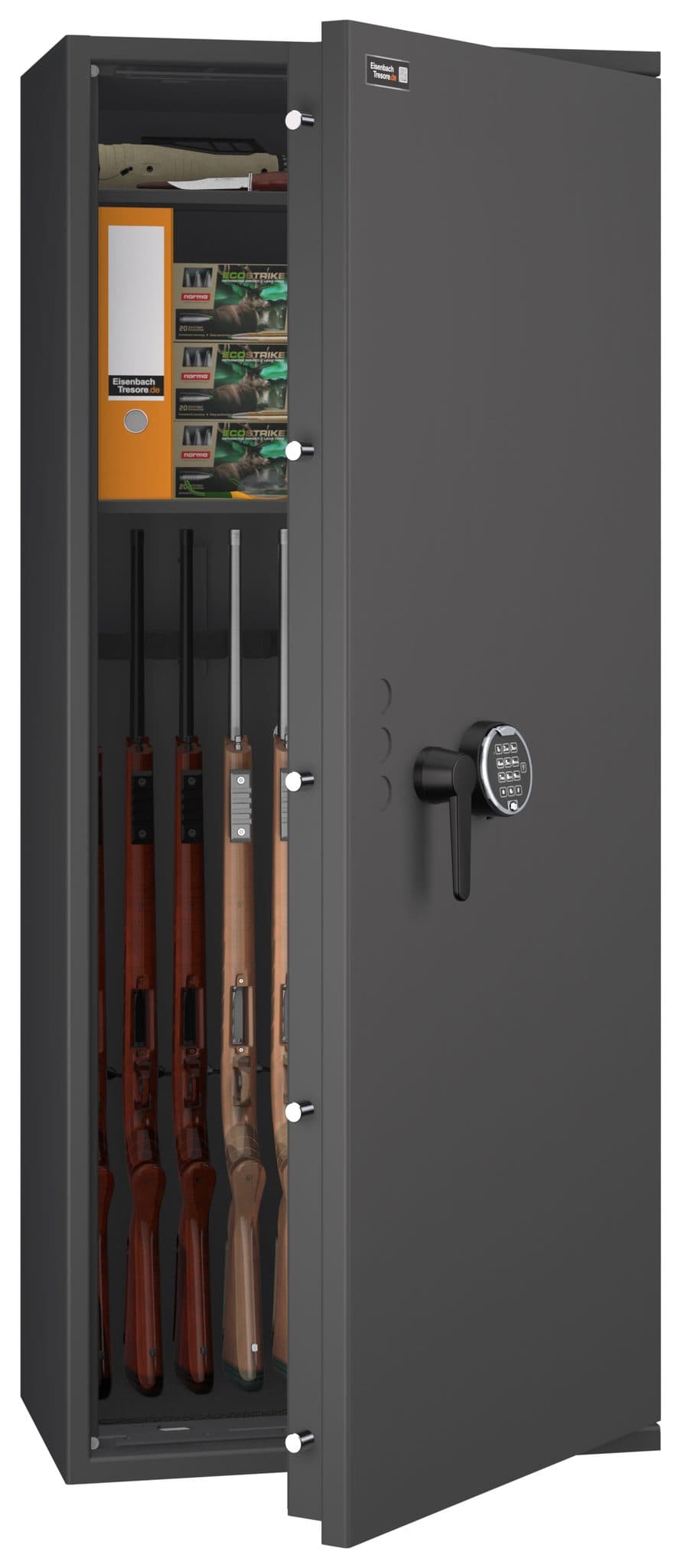 Waffenschrank Gun Safe 0/1-6 Kombi EN 1143-1 mit Zahlenschloss