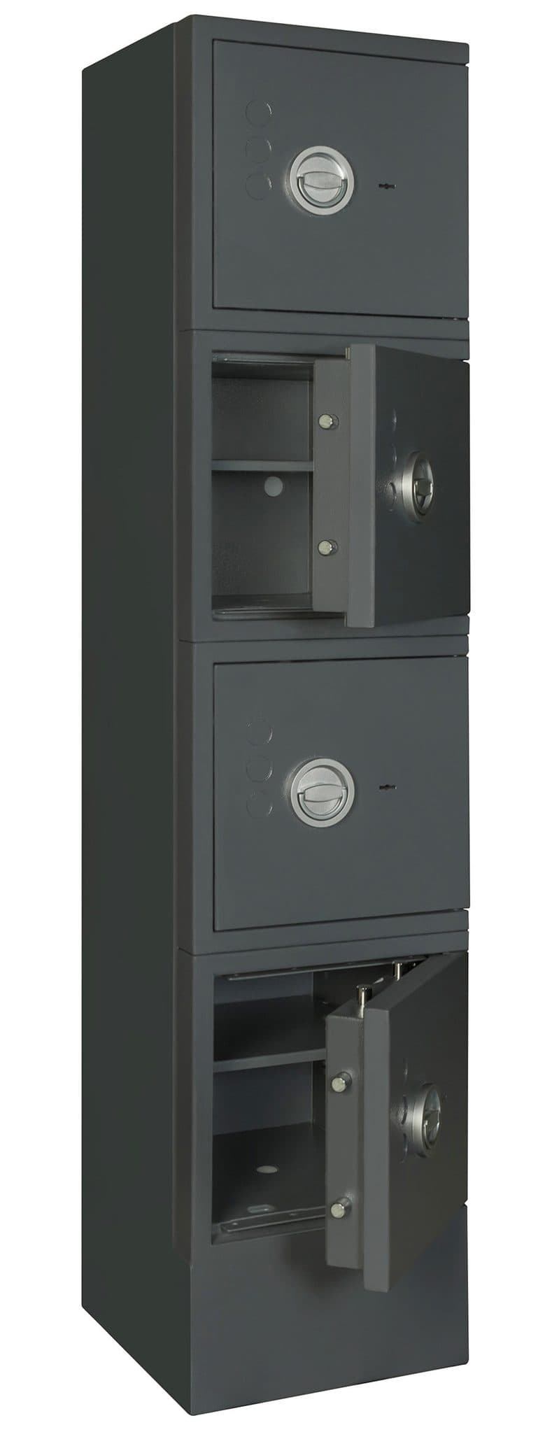 Wertfachanlage EN 1143-1 mit 4 Wertfächern