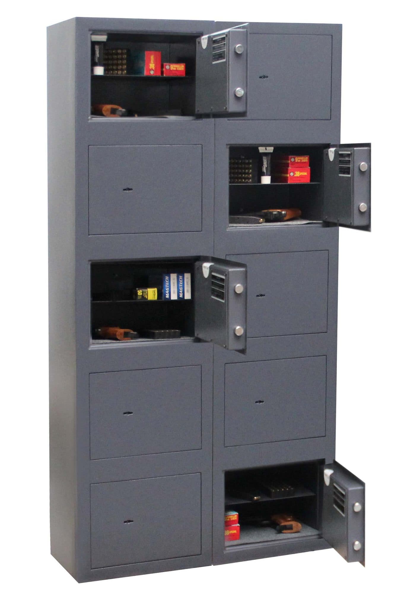Wertfachanlage mit 10 Fächern