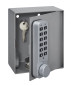 Preview: Edelstahl Schlüsseltresor CODE Schlüsselbox