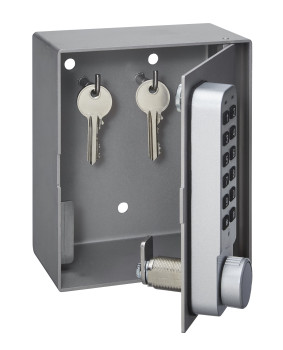 Edelstahl Schlüsseltresor CODE Schlüsselbox