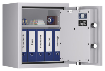Tresor VdS Klasse 2 Topas Pro 5, feuerfest, für Bargeld, Schmuck und wichtige Unterlagen