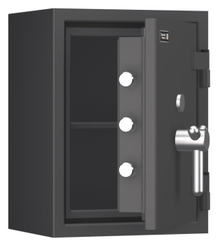 Preview: Tresor VdS Klasse 3 Rubin Pro 3, Grad 3 EN 1143-1, feuerfest, für Bargeld, Schmuck und wichtige Unterlagen