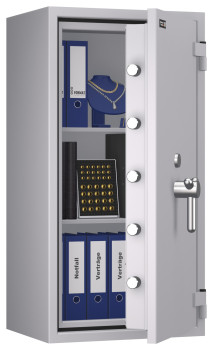 Tresor VdS Klasse 3 Rubin Pro 40, Grad 3 EN 1143-1, feuerfest, für Bargeld, Schmuck und wichtige Unterlagen