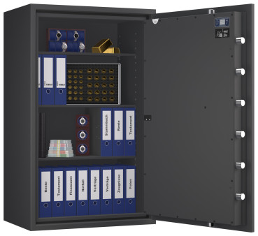 Tresor VdS Klasse 3 Rubin Pro 50, Grad 3 EN 1143-1, feuerfest, für Bargeld, Schmuck und wichtige Unterlagen