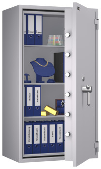 Tresor VdS Klasse 3 Rubin Pro 60, Grad 3 EN 1143-1, feuerfest, für Bargeld, Schmuck und wichtige Unterlagen