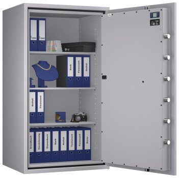 Preview: Tresor VdS Klasse 3 Rubin Pro 65 T, Grad 3 EN 1143-1, feuerfest, für Bargeld, Schmuck und wichtige Unterlagen