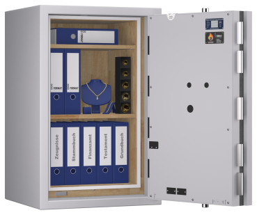 Tresor VdS Klasse 4  Pegasus Pro 190, Grad 3 EN 1143-1, feuerfest, für Bargeld, Gold, Schmuck und wichtige Unterlagen