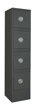 Wertfachanlage EN 1143-1 mit 4 Wertfächern