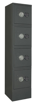 Wertfachanlage EN 1143-1 mit 4 Wertfächern