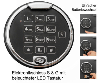 Waffenschrank Gun Safe 0-1-6 zertifiziert EN 1143-1 Klasse 0 oder Grad 1 kaufen