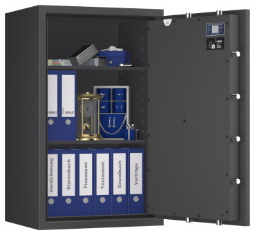 Preview: Tresor VdS Klasse 0/N Libra 40, Widerstandsgrad 0 EN 1143-1, feuerfest, für Bargeld, Schmuck, Aktenordner und wichtige Unterlagen