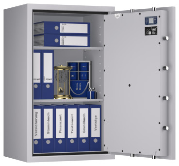 Preview: Tresor VdS Klasse 0/N Libra 40, Widerstandsgrad 0 EN 1143-1, feuerfest, für Bargeld, Schmuck, Aktenordner und wichtige Unterlagen