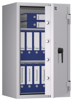 Tresor VdS Klasse 0/N Libra 40, Widerstandsgrad 0 EN 1143-1, feuerfest, für Bargeld, Schmuck, Aktenordner und wichtige Unterlagen