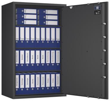 Tresor VdS Klasse 0/N Libra 60, Widerstandsgrad 0 EN 1143-1, feuerfest, für Bargeld, Schmuck, Aktenordner und wichtige Unterlagen