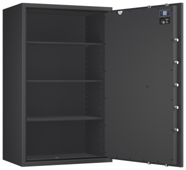 Tresor VdS Klasse 0/N Libra 60, Widerstandsgrad 0 EN 1143-1, feuerfest, für Bargeld, Schmuck, Aktenordner und wichtige Unterlagen