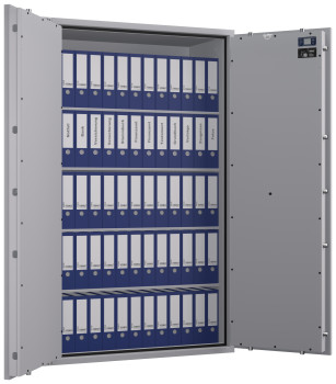 Preview: Tresor VdS Klasse 0/N Libra 80, Widerstandsgrad 0 EN 1143-1, feuerfest, für Bargeld, Schmuck, Aktenordner und wichtige Unterlagen