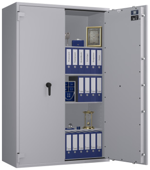 Tresor VdS Klasse 0/N Libra 80, Widerstandsgrad 0 EN 1143-1, feuerfest, für Bargeld, Schmuck, Aktenordner und wichtige Unterlagen