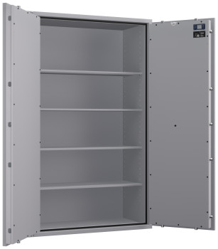 Tresor VdS Klasse 0/N Libra 80, Widerstandsgrad 0 EN 1143-1, feuerfest, für Bargeld, Schmuck, Aktenordner und wichtige Unterlagen