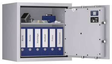 Preview: Tresor VdS Klasse 1 Gemini Pro 10, Widerstandsgrad 1 EN 1143-1, feuerfest, für Bargeld, Schmuck, Aktenordner und wichtige Unterlagen