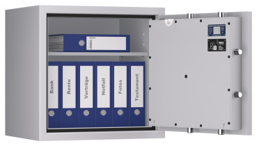 Tresor VdS Klasse 1 Gemini Pro 10, Widerstandsgrad 1 EN 1143-1, feuerfest, für Bargeld, Schmuck, Aktenordner und wichtige Unterlagen