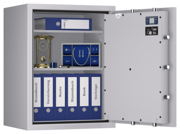 Preview: Tresor VdS Klasse 1 Gemini Pro 20, Widerstandsgrad 1 EN 1143-1, feuerfest, für Bargeld, Schmuck, Aktenordner und wichtige Unterlagen