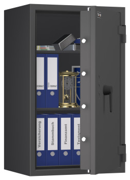 Tresor VdS Klasse 1 Gemini Pro 40, Widerstandsgrad 1 EN 1143-1, feuerfest, für Bargeld, Schmuck, Aktenordner und wichtige Unterlagen