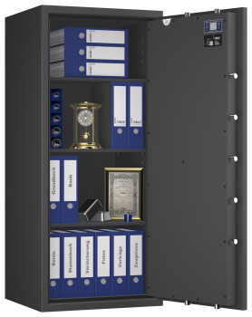 Tresor VdS Klasse 1 Gemini Pro 55, Widerstandsgrad 1 EN 1143-1, feuerfest, für Bargeld, Schmuck, Aktenordner und wichtige Unterlagen