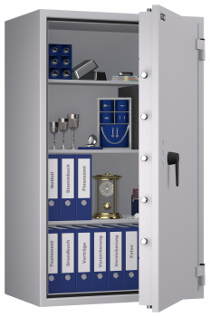 Tresor VdS Klasse 1 Gemini Pro 60, Widerstandsgrad 1 EN 1143-1, feuerfest, für Bargeld, Schmuck, Aktenordner und wichtige Unterlagen