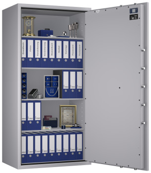 Tresor VdS Klasse 1 Gemini Pro 75, Widerstandsgrad 1 EN 1143-1, feuerfest, für Bargeld, Schmuck, Aktenordner und wichtige Unterlagen