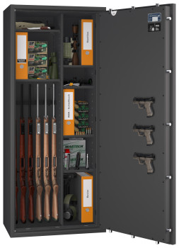 Waffenschrank Gun Safe 0-1-6 Kombi mit Regalteil zertifiziert EN 1143-1 Klasse 0 oder Grad 1 kaufenWaffenschrank Gun Safe 0-1-6 Kombi mit Regalteil zertifiziert EN 1143-1 Klasse 0 oder Grad 1 kaufen