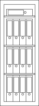 Tresor Format Brandschutztresor Paper Star Plus 3 EN 1143-1 S120 P DIN 1047-1Widerstandsgrad 1 Feuerschutz 2 Stunden