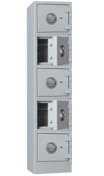 Wertfachanlage EN 1143-1 Grad 1 mit 5 Wertfächern