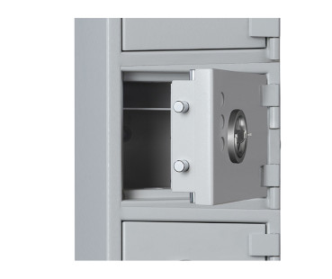 Wertfachanlage EN 1143-1 Grad 1 mit 5 Wertfächern