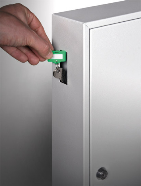 Schlüsselschrank Format S 64 für 64 Schlüssel mit Einwurf