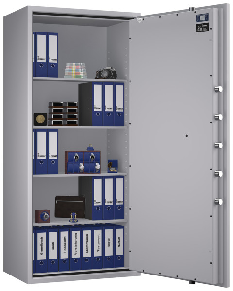 Tresor VdS Klasse 2 Topas Pro 65, feuerfest, für Bargeld, Schmuck und wichtige Unterlagen