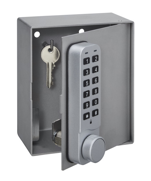 Edelstahl Schlüsseltresor CODE Schlüsselbox