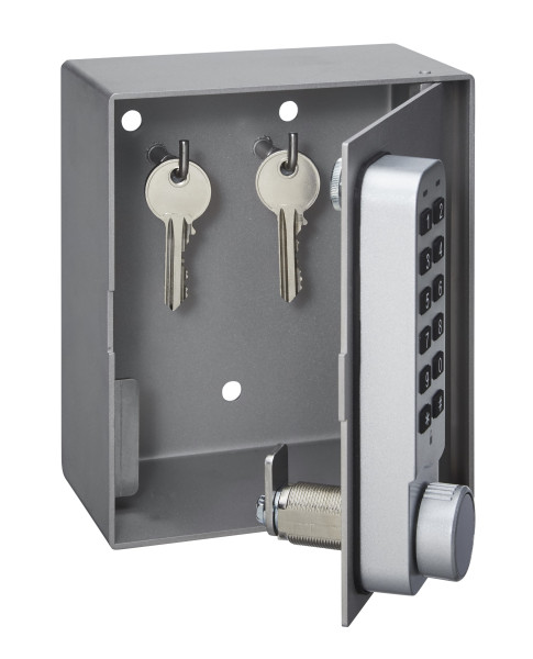 Edelstahl Schlüsseltresor CODE Schlüsselbox
