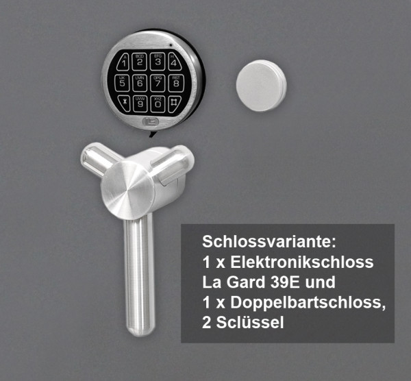 Tresor VdS Klasse 4  Pegasus 90, Grad 3 EN 1143-1 für Bargeld, Gold, Schmuck und wichtige Unterlagen