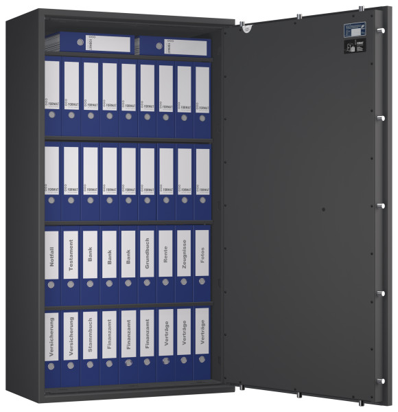 Tresor Lyra 18 EN 1143-1 Widerstandsgrad 1 – Wertschutztresor für Wertsachen, Geld und Dokumente