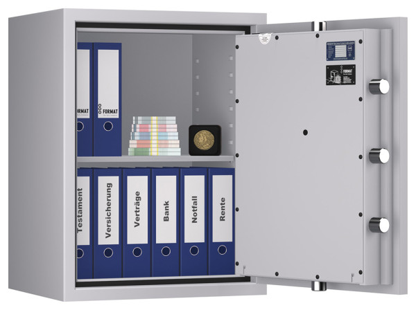 Tresor VdS Klasse 2 Topas Pro 20, feuerfest, für Bargeld, Schmuck und wichtige Unterlagen