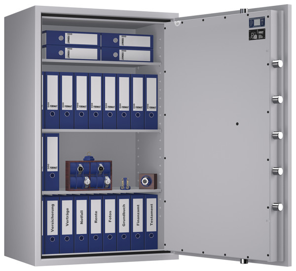 Tresor VdS Klasse 2 Topas Pro 50, feuerfest, für Bargeld, Schmuck und wichtige Unterlagen