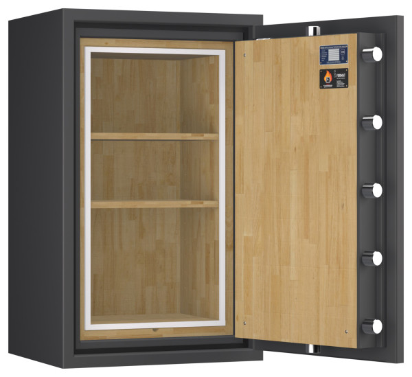 Tresor VdS Klasse 3 Terma Pro 30,  feuerfest, für Bargeld, Schmuck und wichtige