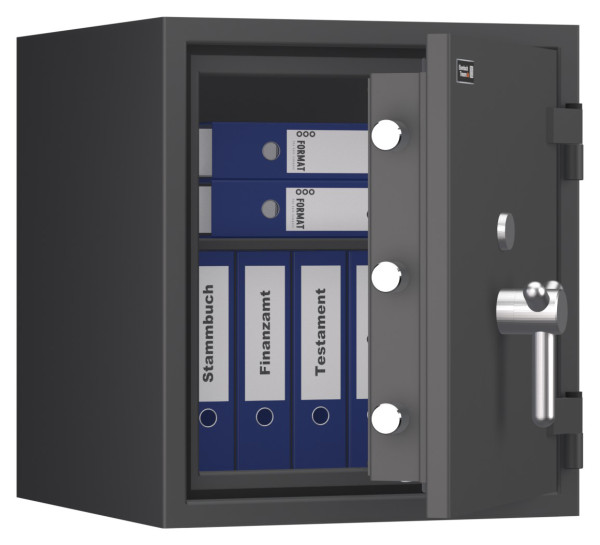 Tresor VdS Klasse 3 Rubin Pro 15T, Grad 3 EN 1143-1, feuerfest, für Bargeld, Schmuck und wichtige Unterlagen