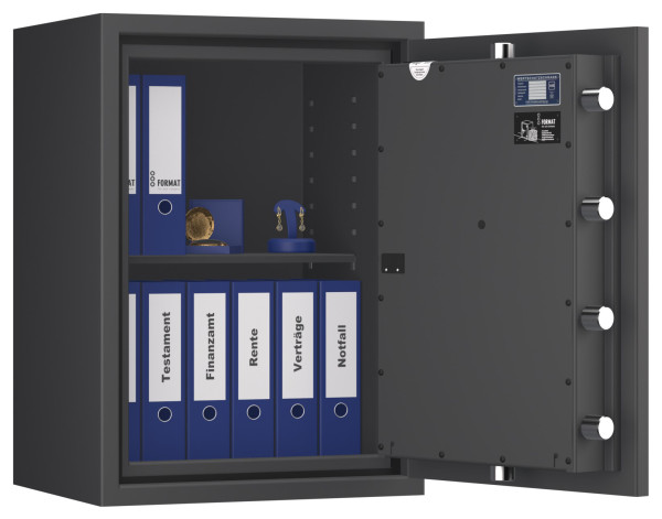 Tresor VdS Klasse 3 Rubin Pro 20, Grad 3 EN 1143-1, feuerfest, für Bargeld, Schmuck und wichtige Unterlagen