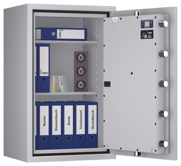Tresor VdS Klasse 3 Rubin Pro 30, Grad 3 EN 1143-1, feuerfest, für Bargeld, Schmuck und wichtige Unterlagen